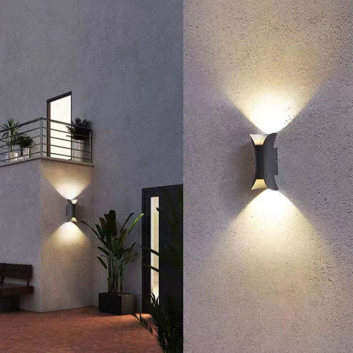 Stylische LED-Wandlampe für Außenbereich - Modern und Wasserdicht | Karnz