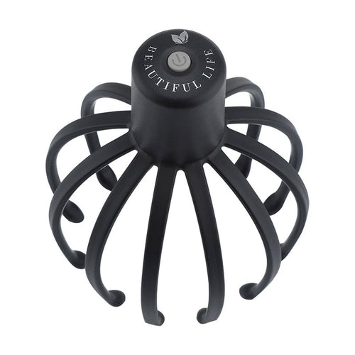 Kopfmassagegerät mit Oktopus-Motiv