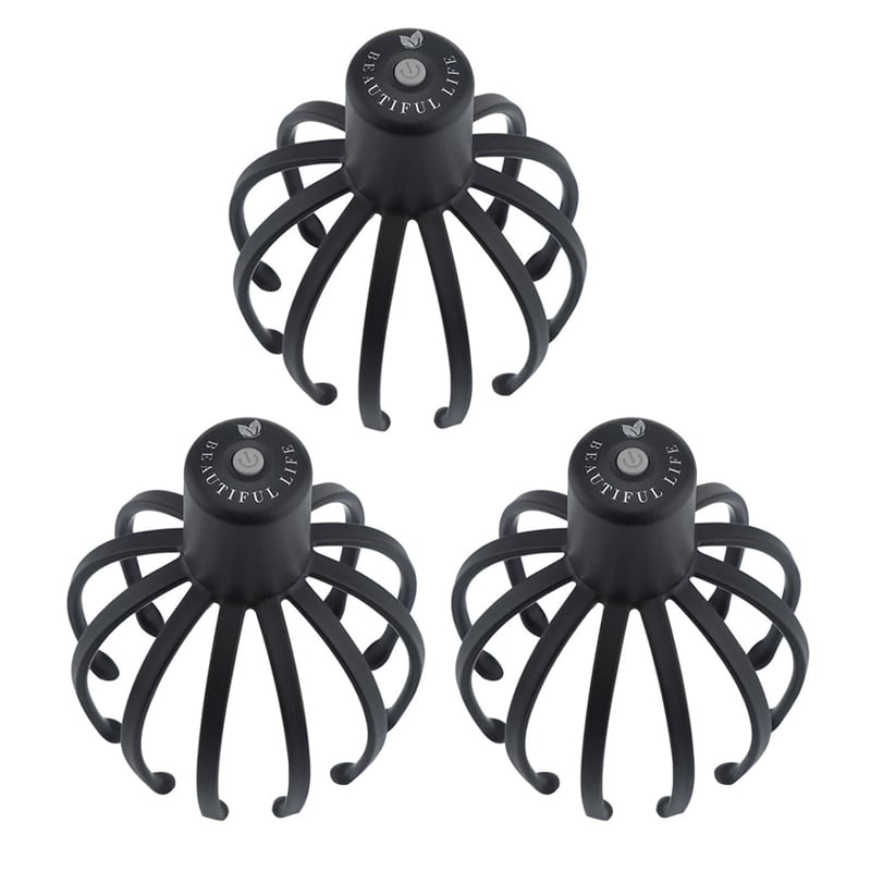 Kopfmassagegerät mit Oktopus-Motiv