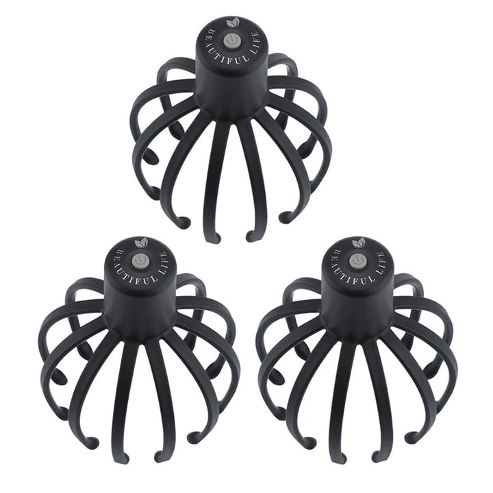 Kopfmassagegerät mit Oktopus-Motiv
