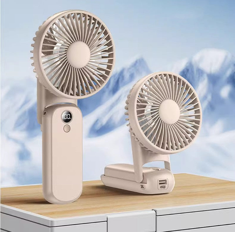 2025 Neuer Tragbarer Zusammenklappbarer Wiederaufladbarer Mini Ventilator | Karnz