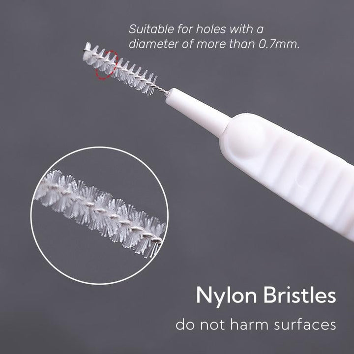 Präzisions-Reinigungsbürsten-Set | 30er-Pack | Nylonborsten mit PP-Griff | Für verschiedene Oberflächen geeignet