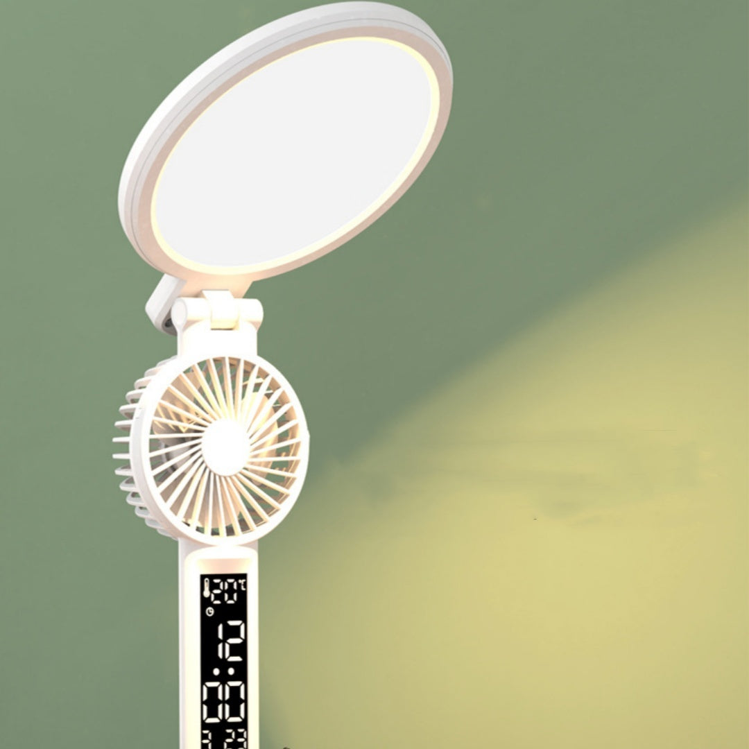 LED-Tischlampe mit Uhr und USB. | Karnz