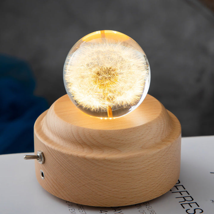 Kristallkugel LED Nachtlicht | Karnz