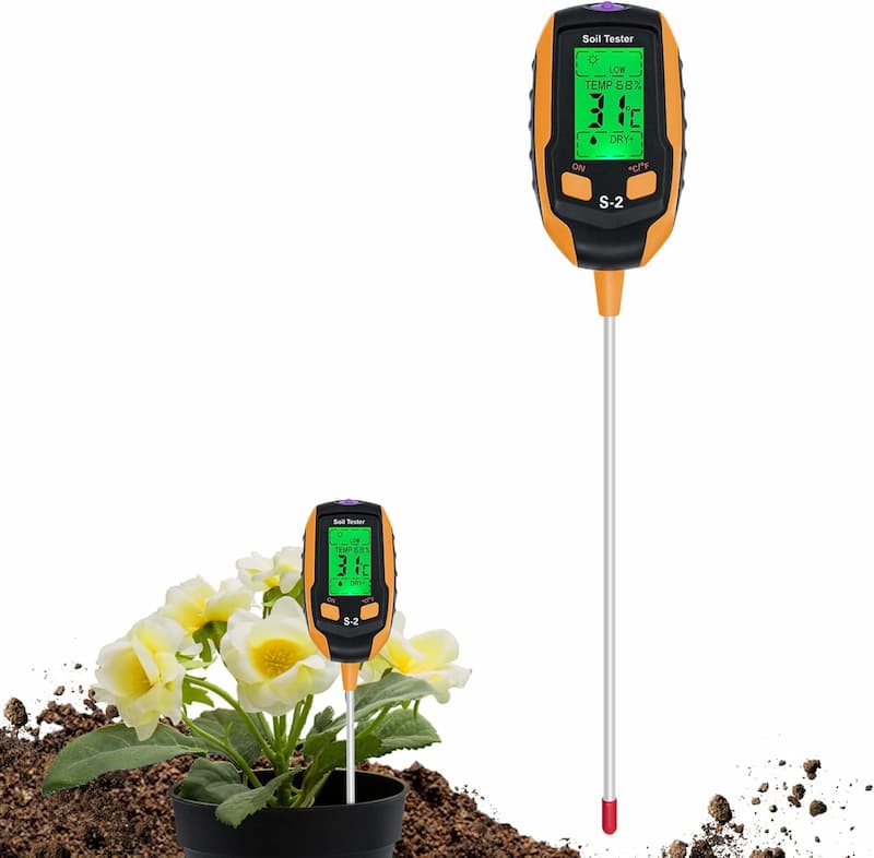 SmartGrow™ 4-in-1 Bodenmessgerät für Pflanzen | Karnz