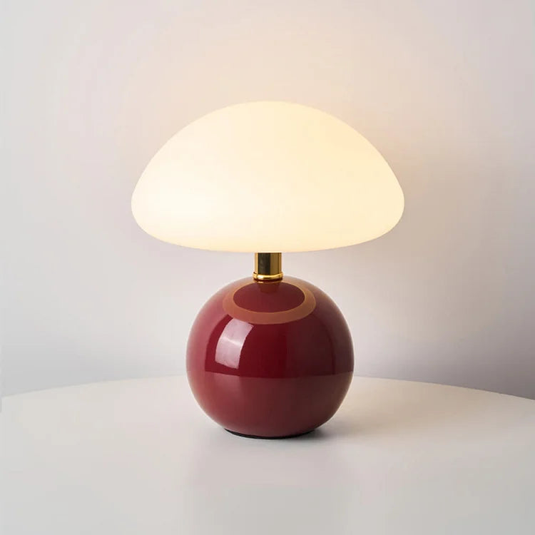 Karnz | Französischer Stil und natürliche Schönheit des Pilzes in der Lampe