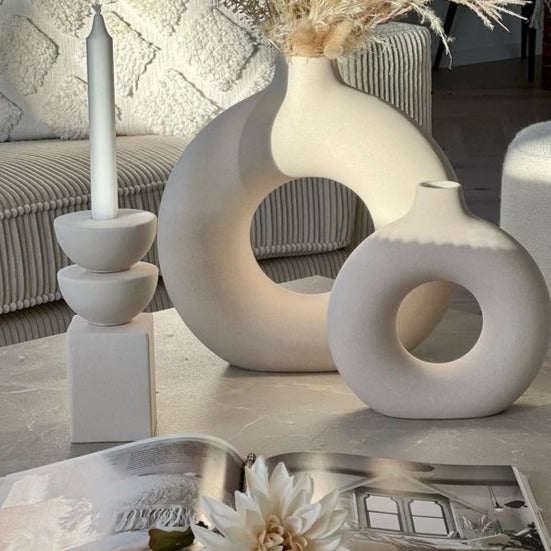Halo Vase 2-teil Set Karnz