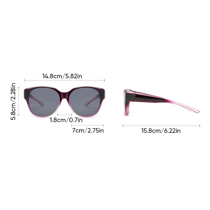 Karnz | Fit Over Glas Sonnenbrillen