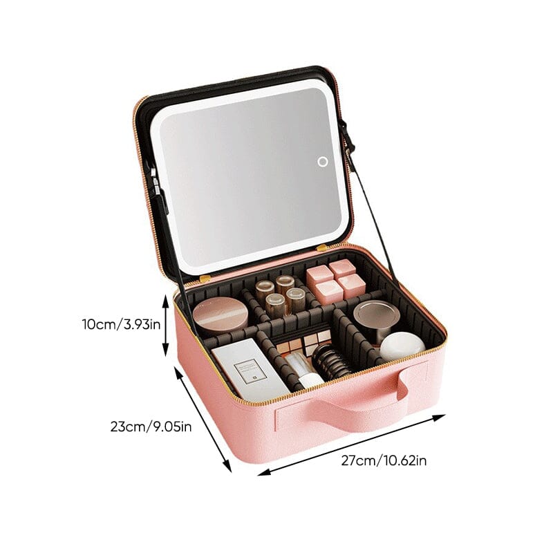 LED Licht Tragbare Make-up Tasche | Karnz