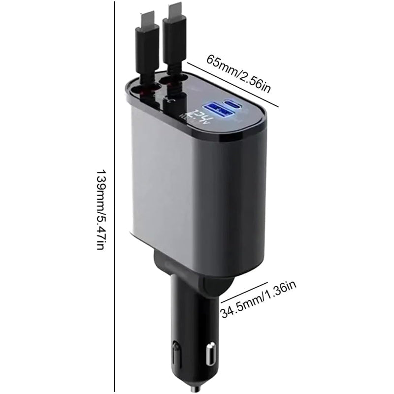 4 in 1 Schnell Auto Handy Ladegerät | Karnz