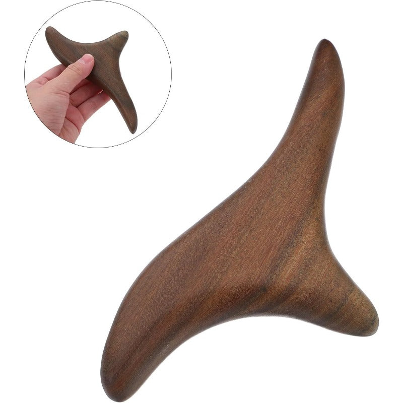 Natürlicher Holzfußmassager Schüssellift
