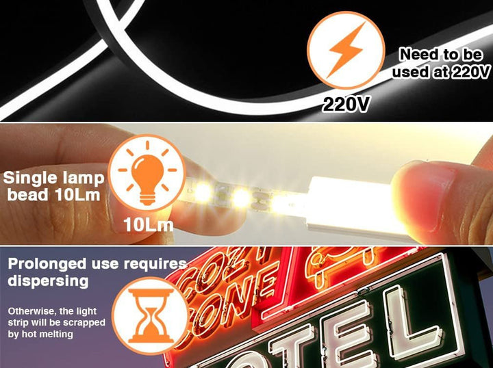 LED Flexibel Wetterfest 5m/10m Innen und Außen | Karnz