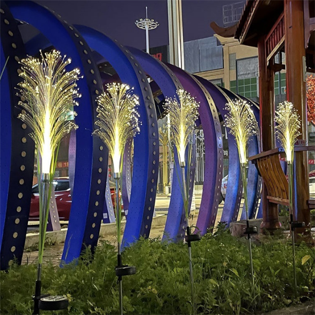 Solarbetriebene Weiden-Gartenleuchte – Bunte LED-Gartenbeleuchtung mit IP65-Wasserschutz