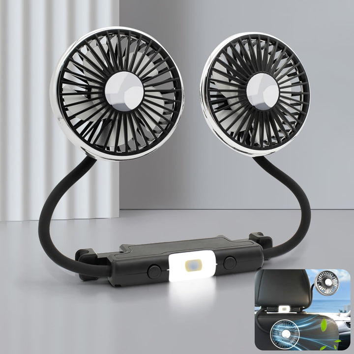Sommer Dual-Head USB Schlauchventilator | Karnz