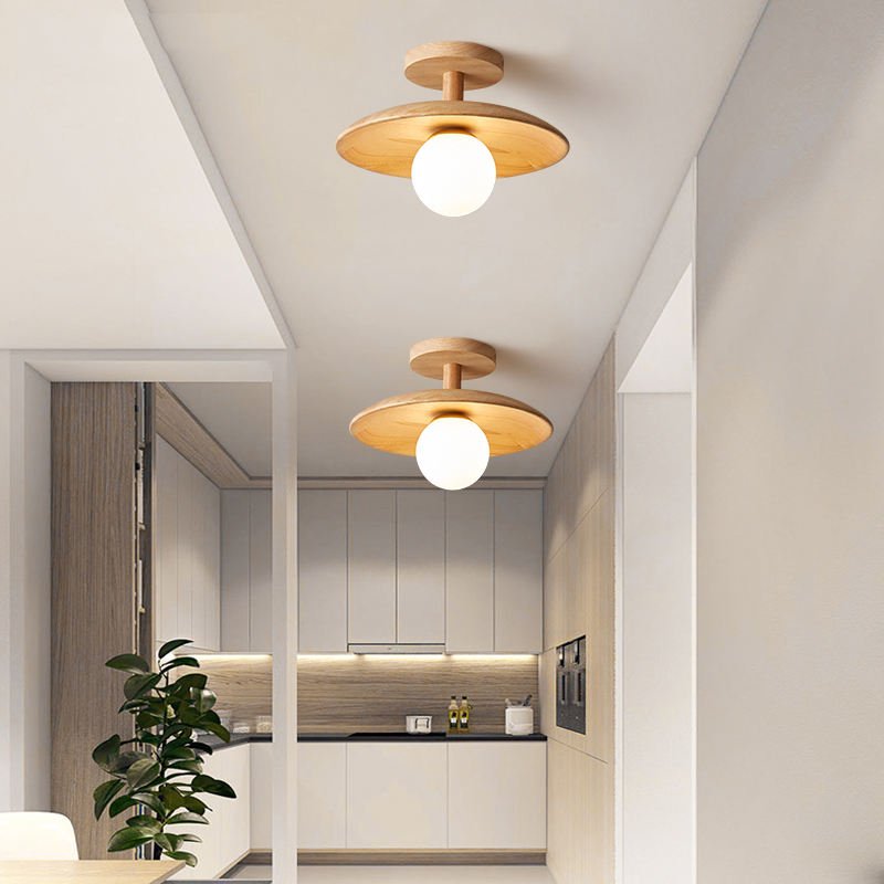 Stylische japanische Deckenlampe - ZenGlow | Karnz
