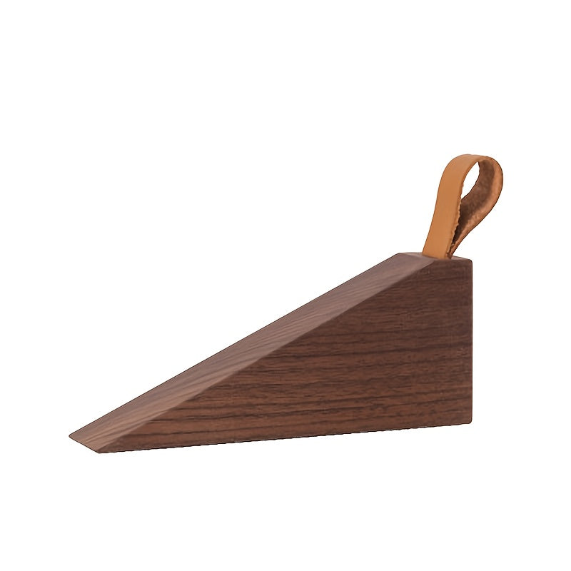 NordGrip Holz Türstopper – Skandinavisches Design mit rutschfester Basis | Karnz