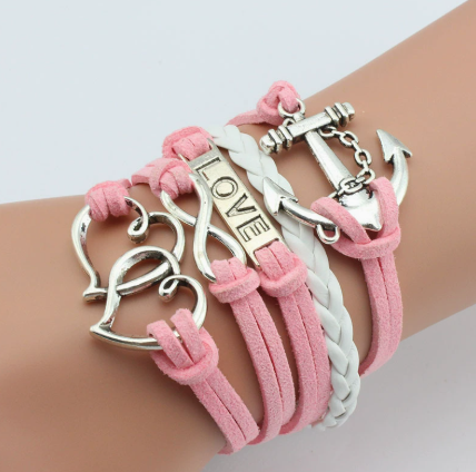 Hope Faith und Faith Brustkrebs-Armband