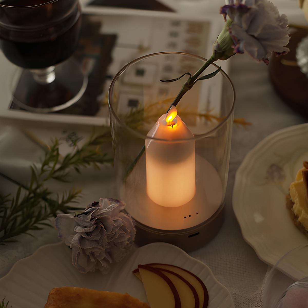 Drahtlose LED Kerzenlampe - LumiCandle | Karnz
