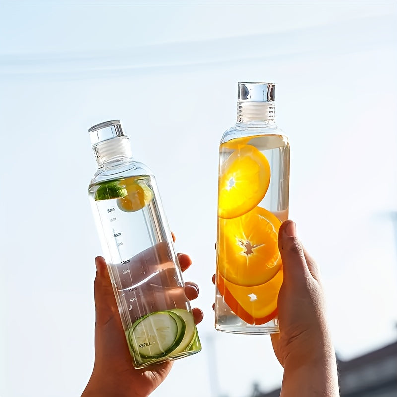 Trinkflasche mit Zeitmarkierungen 500/700 ml | Karnz