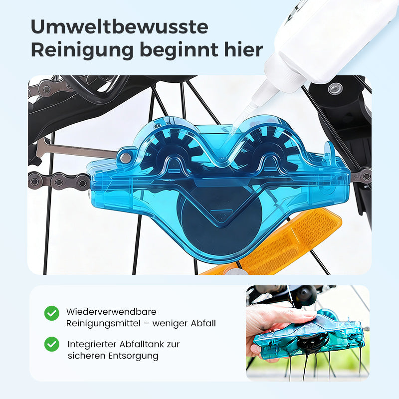 NeroGuard Kettenreiniger – Mühelose Reinigung für eine saubere und langlebige Fahrradkette | Karnz