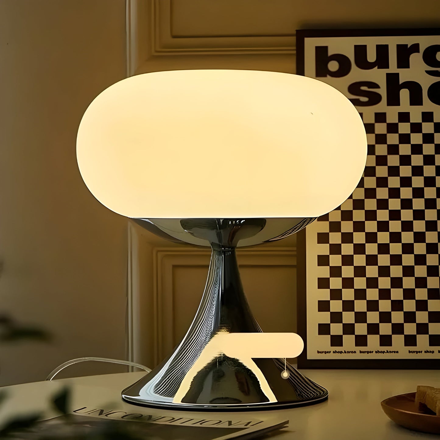 SereneCrystal Lampe – Elegante Retro-TaKarnz-Lampe
