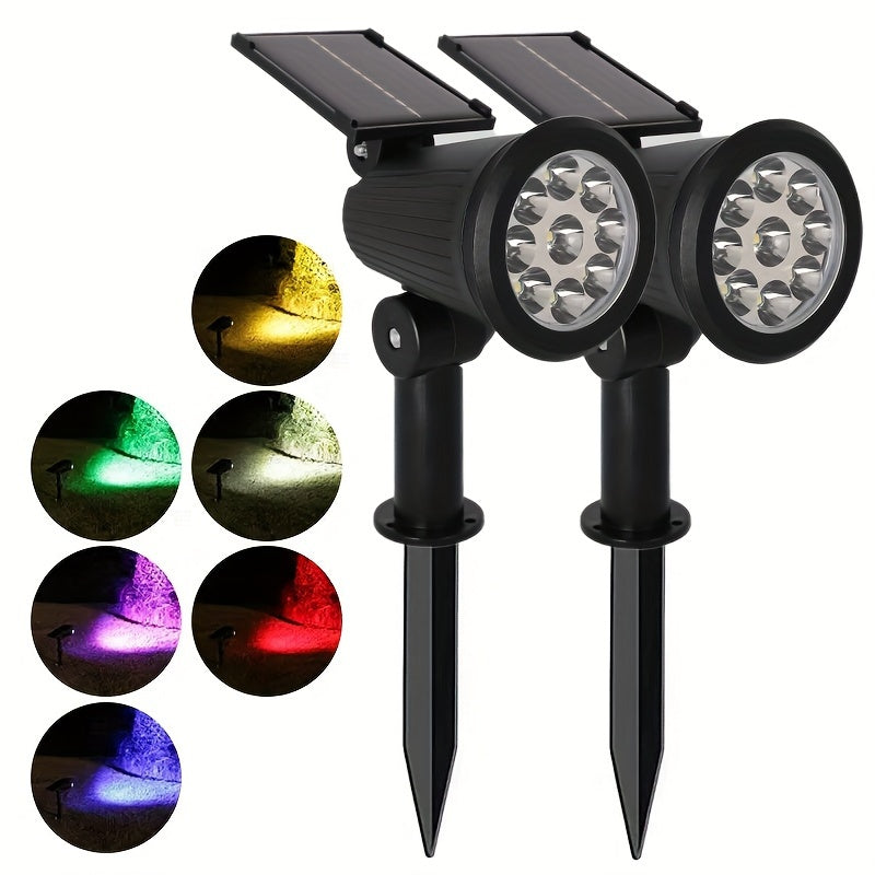 SolarLuxe Spotlight - Nachhaltige 9LED Gartenbeleuchtung | Karnz