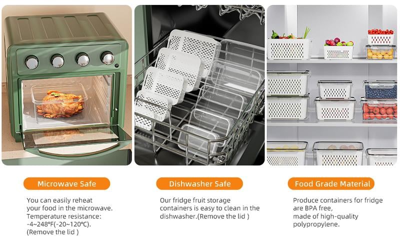 PureFresh Food Keeper — Frische, die Ihre Lebensmittel zum Leben erweckt und Sie jeden Bissen genießen lässt! | Karnz
