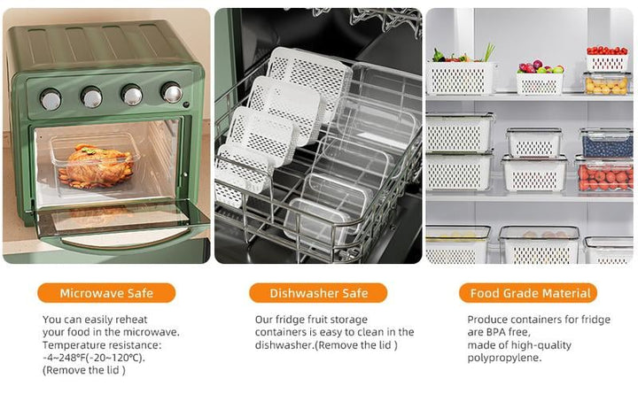 PureFresh Food Keeper — Frische, die Ihre Lebensmittel zum Leben erweckt und Sie jeden Bissen genießen lässt! | Karnz