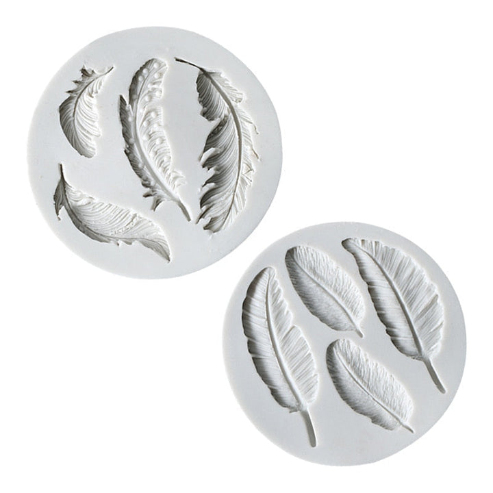 Feathers Fondant Mold | Karnz