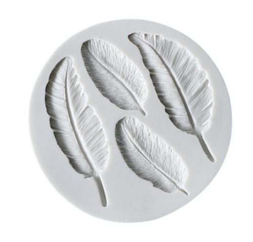 Feathers Fondant Mold | Karnz