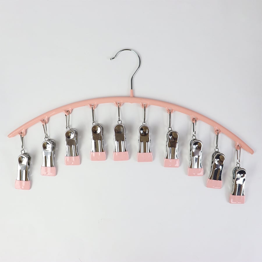 Leggings-Organizer Kleiderbügel mit Gummi-Clips | Karnz