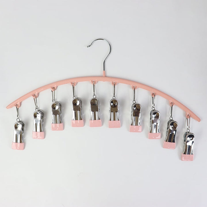 Leggings-Organizer Kleiderbügel mit Gummi-Clips | Karnz