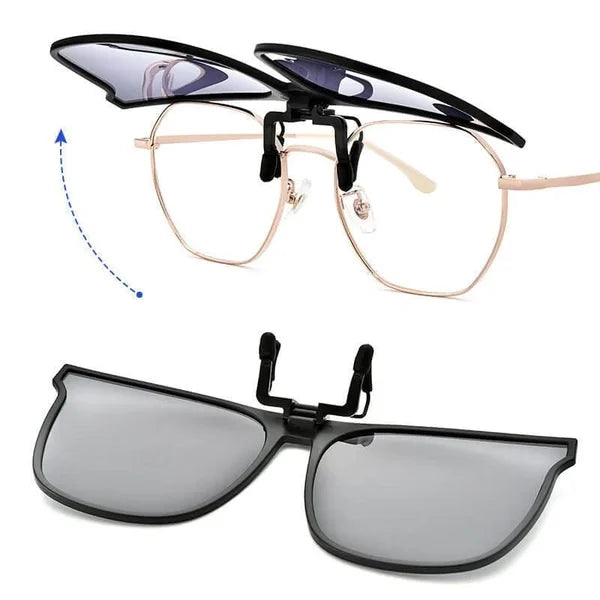 OogZeker ClipSonnenbrillen – Leichte Polarisierte UV400 Clip-ons für Brillenträger | Karnz