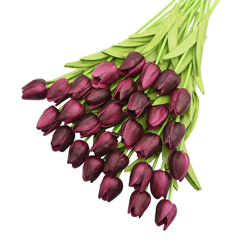 Karnz | 31 Stück Künstliche Tulpen