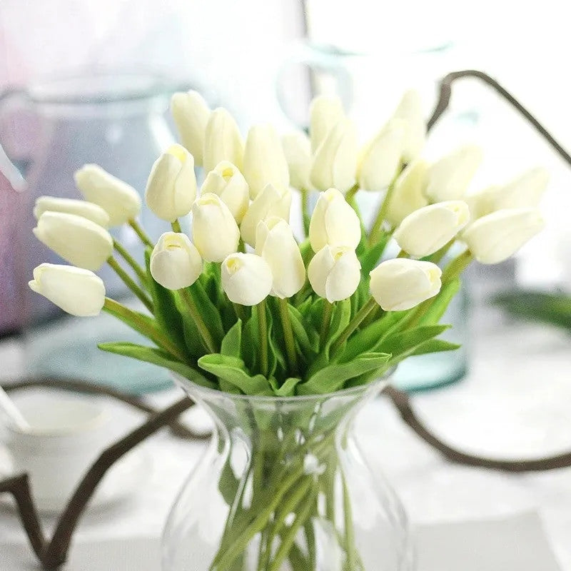 Karnz | 31 Stück Künstliche Tulpen