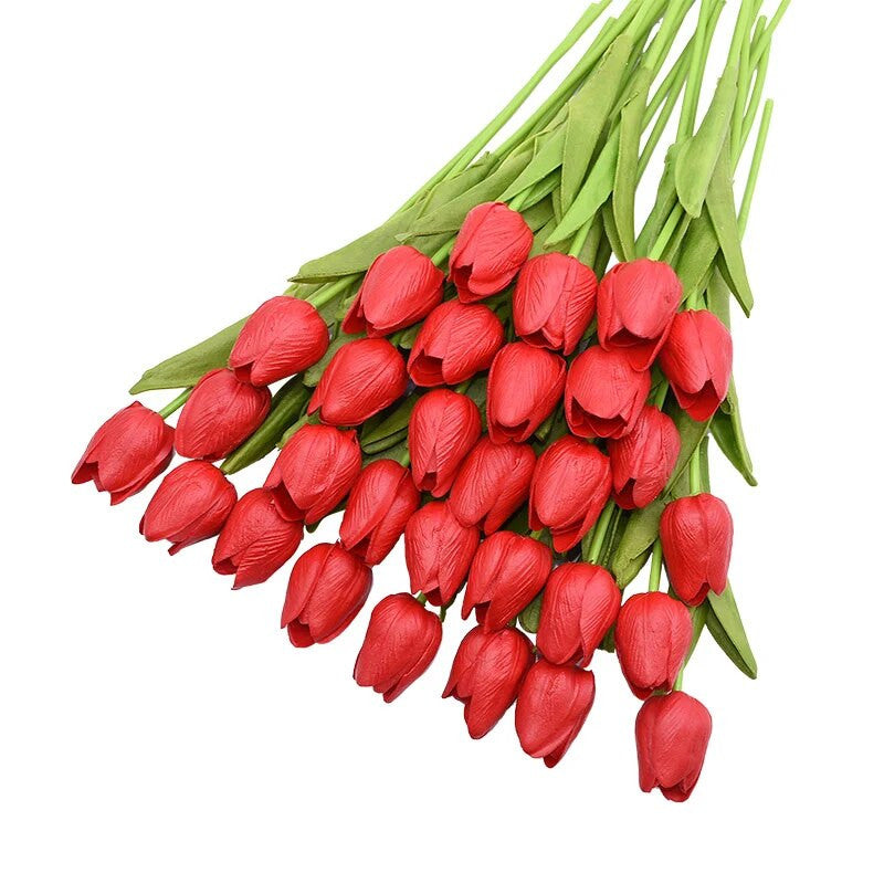 Karnz | 31 Stück Künstliche Tulpen
