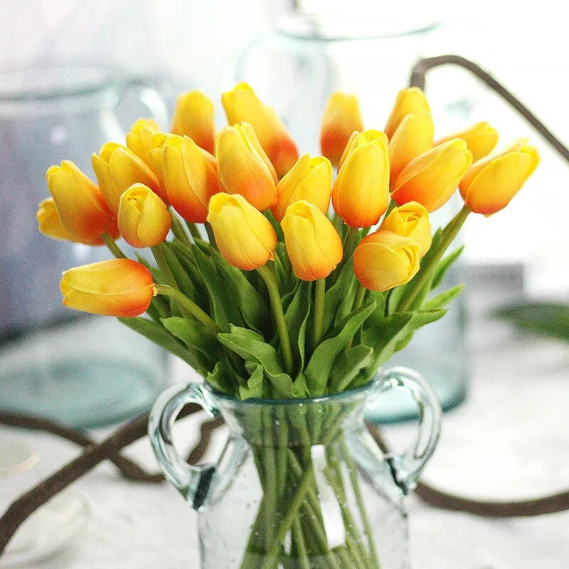 Karnz | 31 Stück Künstliche Tulpen