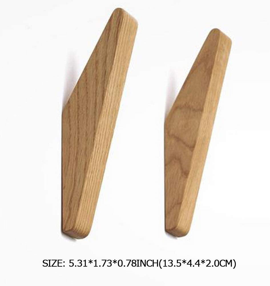 Holzhaken Set Nordhaak – 6 Minimalistische Mäntelhaken aus Massivholz | Karnz