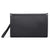 Herren Echtleder Business-Clutch mit Fingerabdruckschloss – Schwarz | Karnz