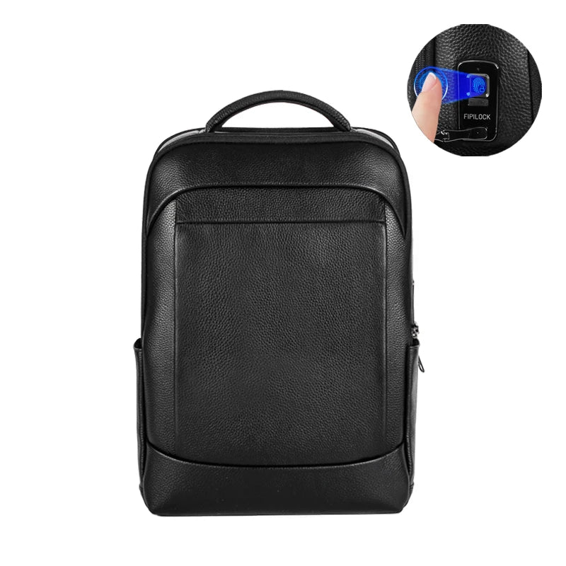 Herren Business Laptop Rucksack mit Fingerabdruckschloss – Große Kapazität Diebstahlschutz | Karnz