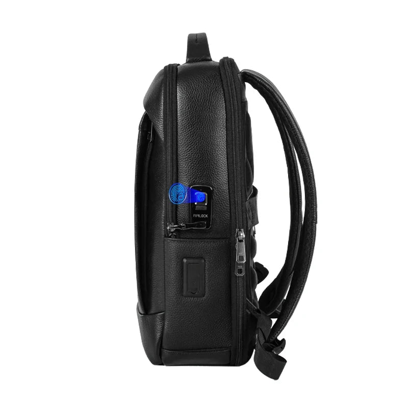 Herren Business Laptop Rucksack mit Fingerabdruckschloss – Große Kapazität Diebstahlschutz | Karnz