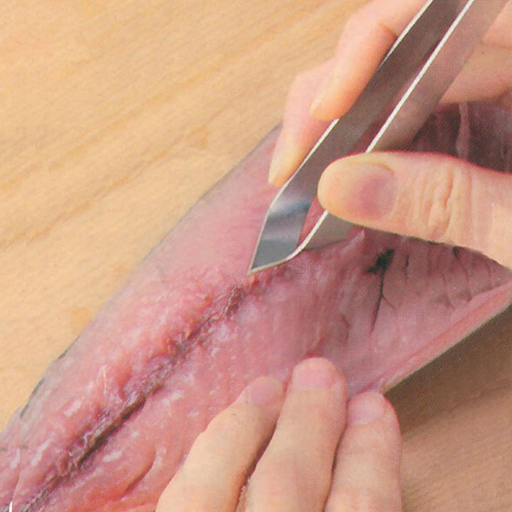 Fischgrätenpinzette Pincer Puller Zange Meeresfrüchte Knochenentferner | Karnz