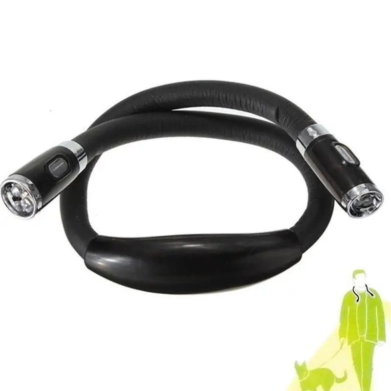 FlexiGlow – Flexible LED-Nackenlampe zum Stricken, Basteln und Lesen
