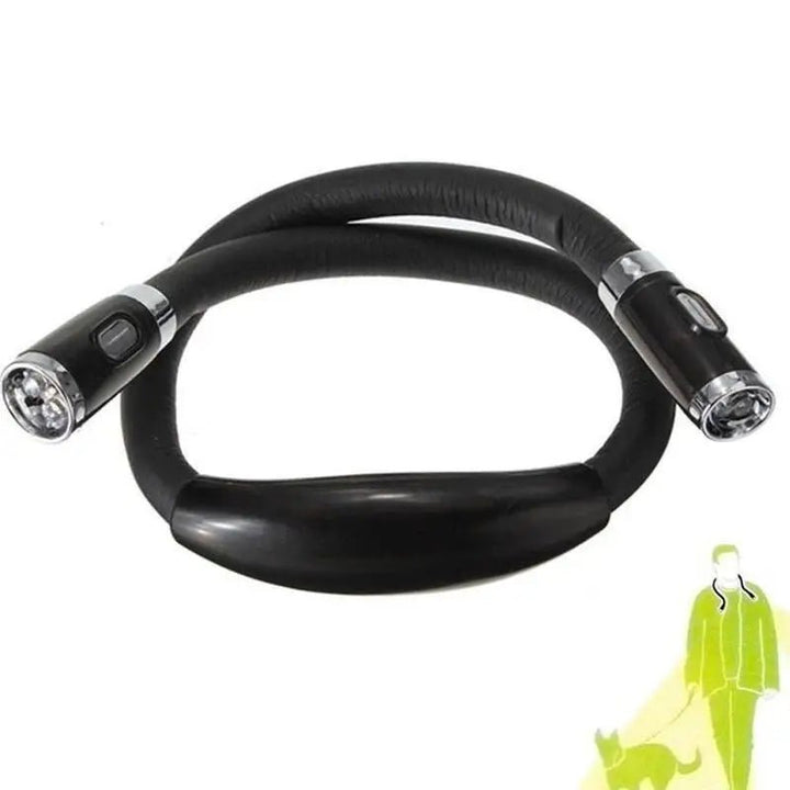 FlexiGlow – Flexible LED-Nackenlampe zum Stricken, Basteln und Lesen
