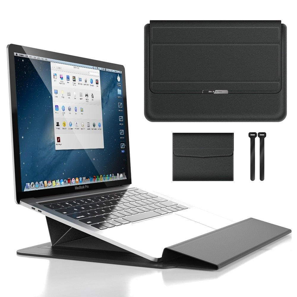 FlexiGuard – Schlanke, wasserdichte Laptoptasche mit Stoßschutz und Ständer