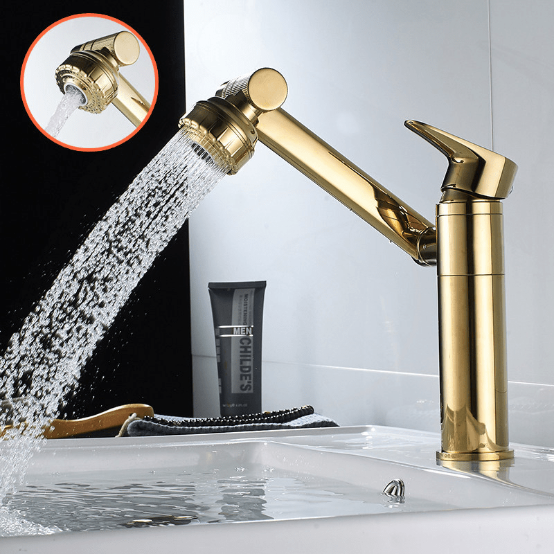 Flexispout – 360° flexible Armatur mit Sprühfunktion für mehr Komfort am Waschbecken