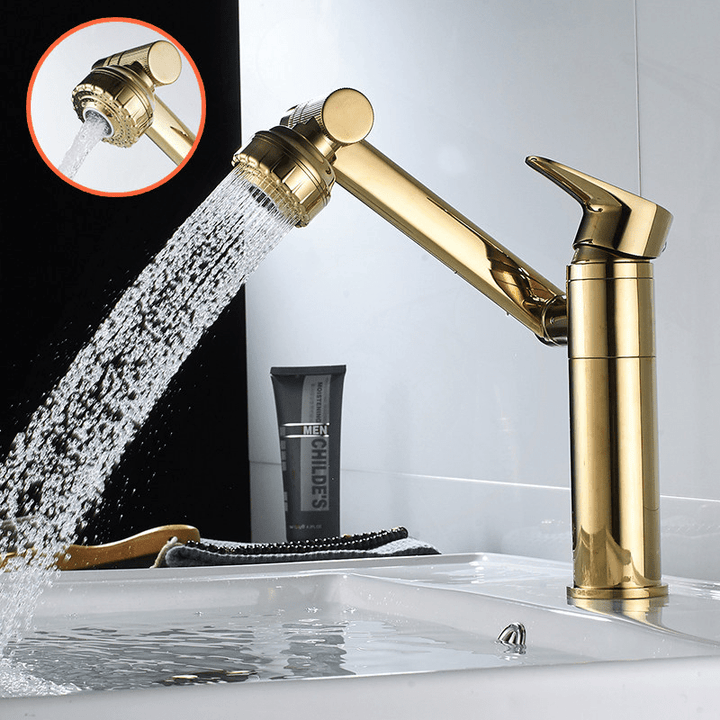 Flexispout – 360° flexible Armatur mit Sprühfunktion für mehr Komfort am Waschbecken