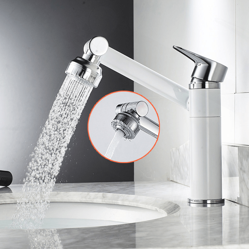 Flexispout – 360° flexible Armatur mit Sprühfunktion für mehr Komfort am Waschbecken