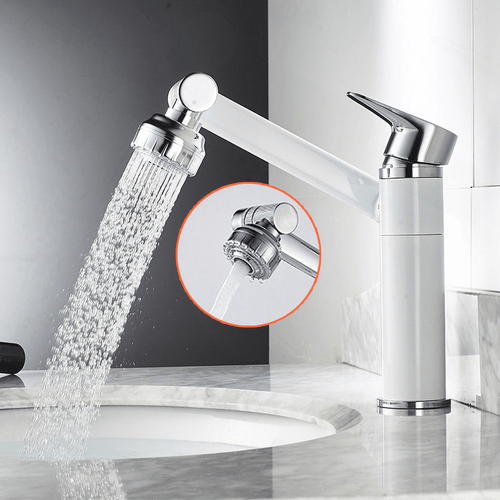 Flexispout – 360° flexible Armatur mit Sprühfunktion für mehr Komfort am Waschbecken