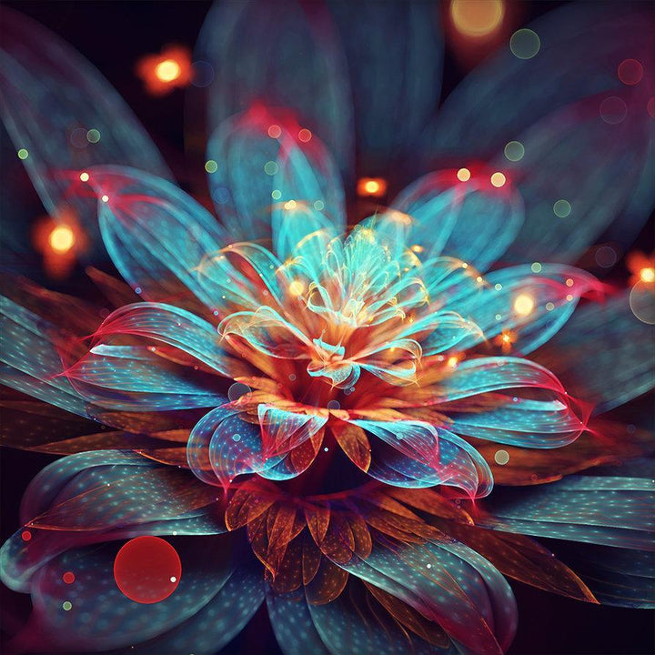 Mystical Flower - GemPaint Kit | Karnz